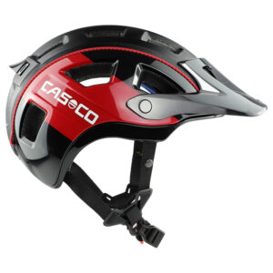 Casco MTBE 2 schwarz rot Gr. M (56-58 cm)